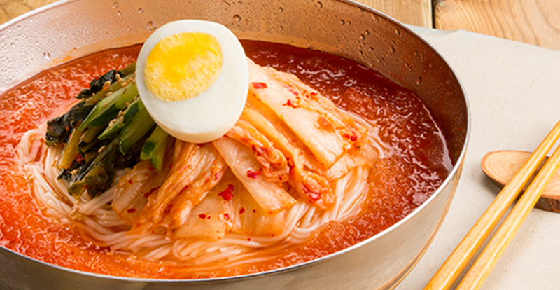 냉김치말이국수