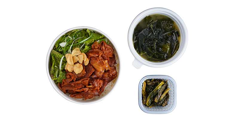 백밥(제육)